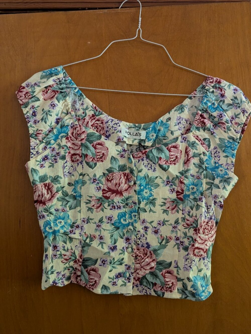 NWT Floral Rolla's Top